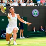 La española se despide de Wimbledon