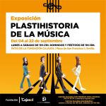 Cartel anunciador de la exposición "Plastihistoria de la Música"/ La Razón