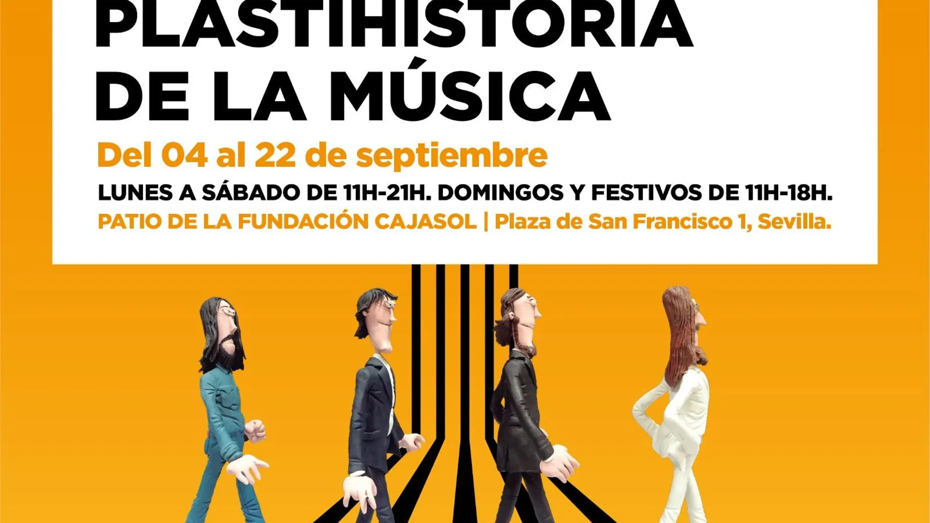 Cartel anunciador de la exposición "Plastihistoria de la Música"/ La Razón