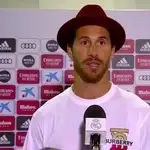  El sorprendente sombrero de Sergio Ramos que sorprende a las redes