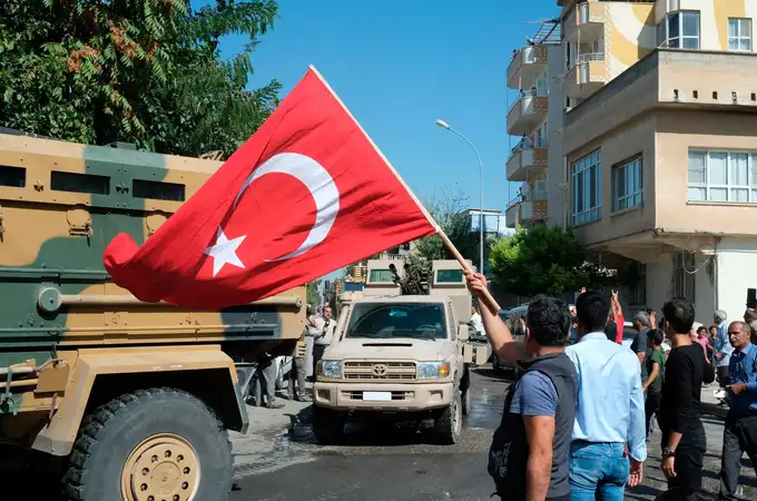 Las tropas turcas avanzan en el noreste de Siria