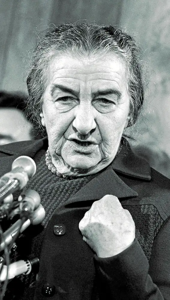 Golda Meir nació en Kiev (Ucrania) en 1898 y murió a los 80 años en Jerusalén (Israel) tras una vida dedicada a la política / Ap