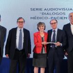Sergio Alonso, Francisco Marhuenda, María Luisa Carcedo, Martín Sellés y Enrique Ruiz Escudero