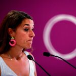 La portavoz de Podemos, Noelia Vera