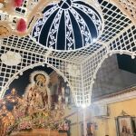 La Virgen del Socorro Coronada de Rociana del Condado (Huelva) durante su traslado el pasado día 14 de agosto / Foto: EP