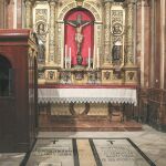 Imagen de la capilla de La Macarena, en Sevilla, donde está enterrado Gonzalo Queipo de Llano. Foto: Manuel Olmedo