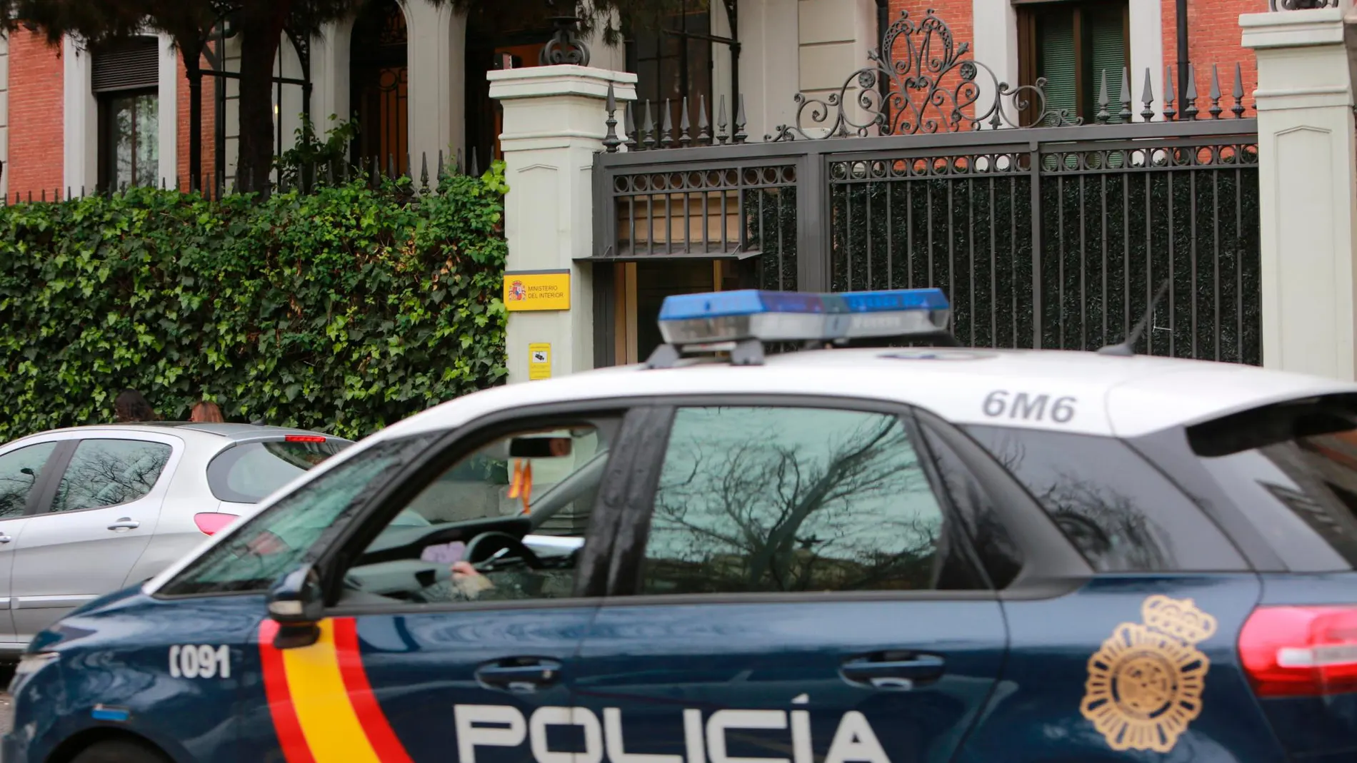 Imagen de archivo de un coche de la policía nacional