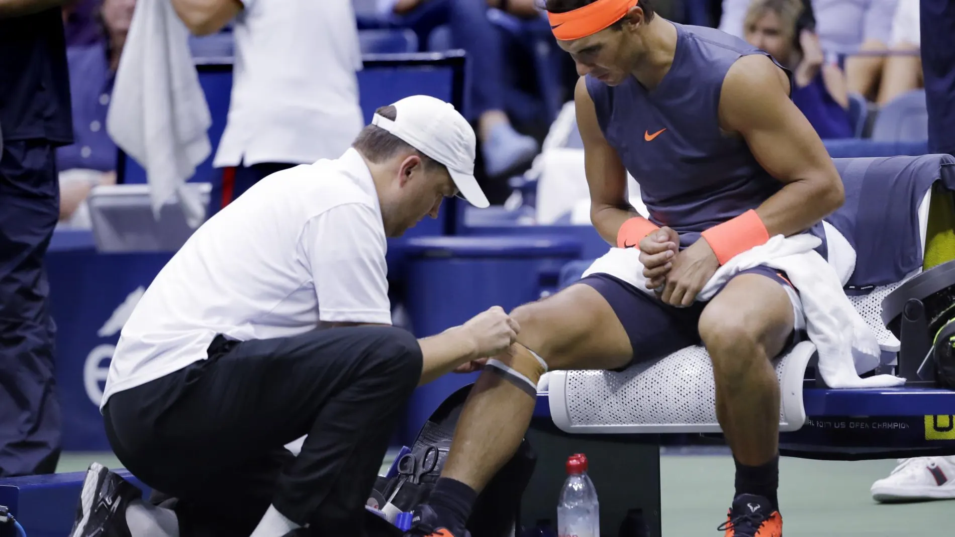 Nadal tuvo que retirarse en las semifinales de la pasada edición del Abierto de Estados Unidos por problemas físicos