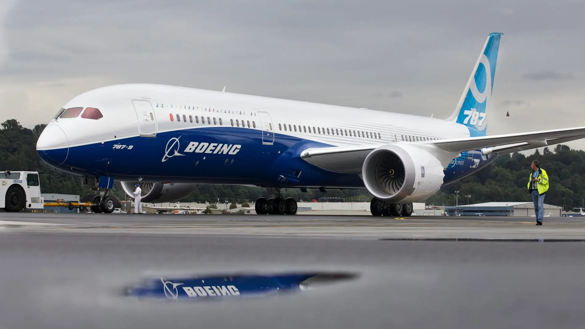Un Boeing 787-9 como los adquiridos por el "cliente vip"