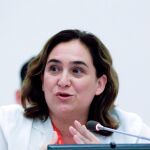 La alcaldesa de Barcelona, Ada Colau. EFE/Kena Betancur