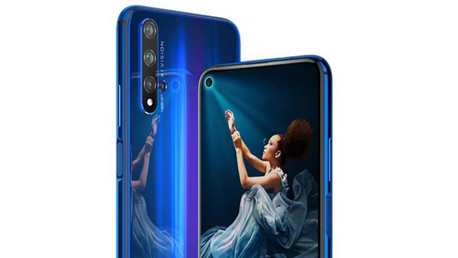 El Honor 20 se caracteriza por sus cuatro cámaras fotográficas traseras.