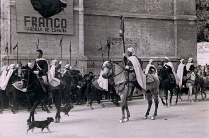 Guardia Mora de Francisco Franco durante la Guerra Civil Española y la dictadura