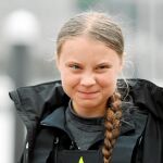 Greta Thunberg a bordo del Malizia II rumbo a la cumbre del clima en Nueva York / Efe