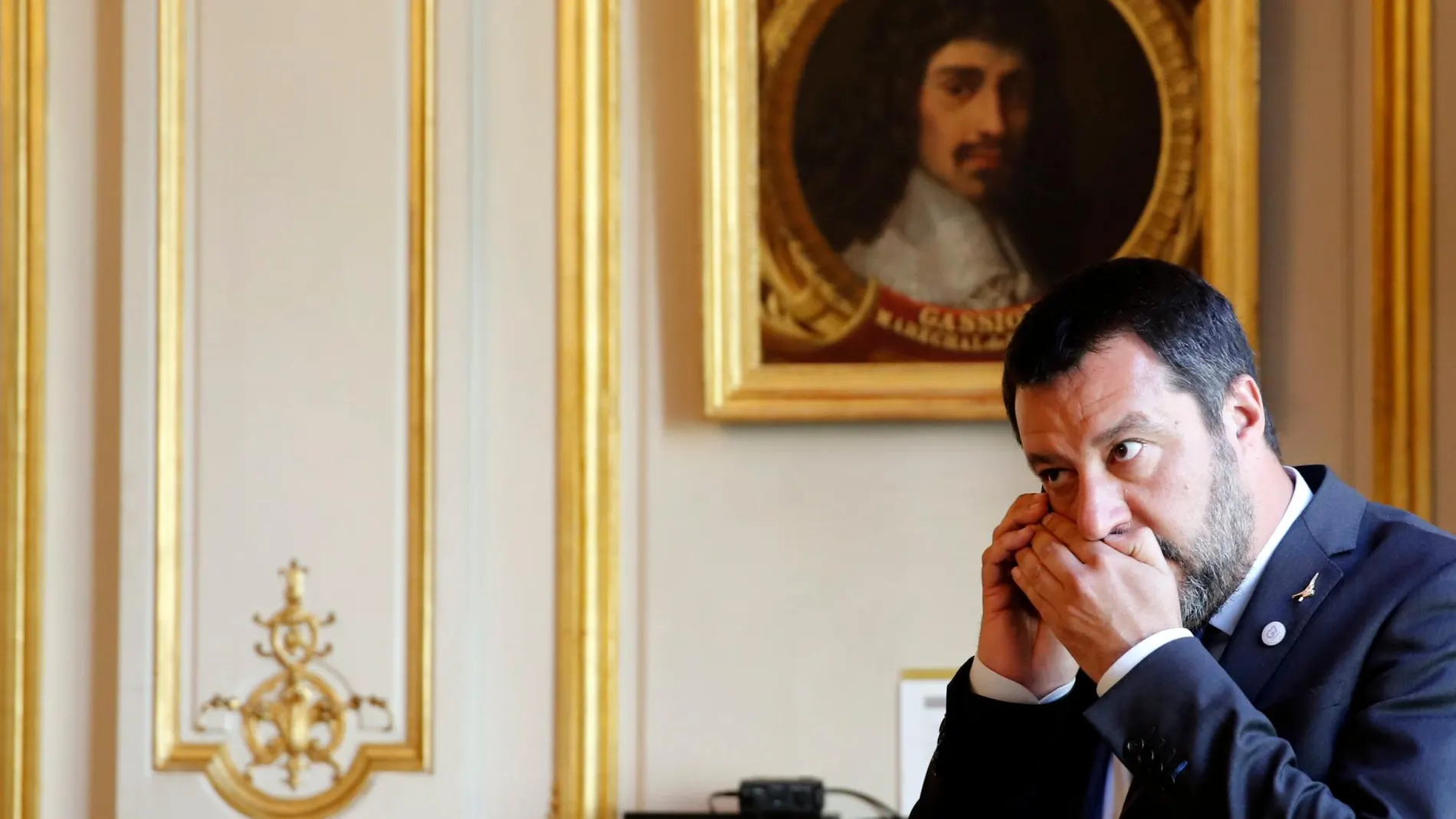 El ministro del Interior de Italia, Matteo Salvini/AP