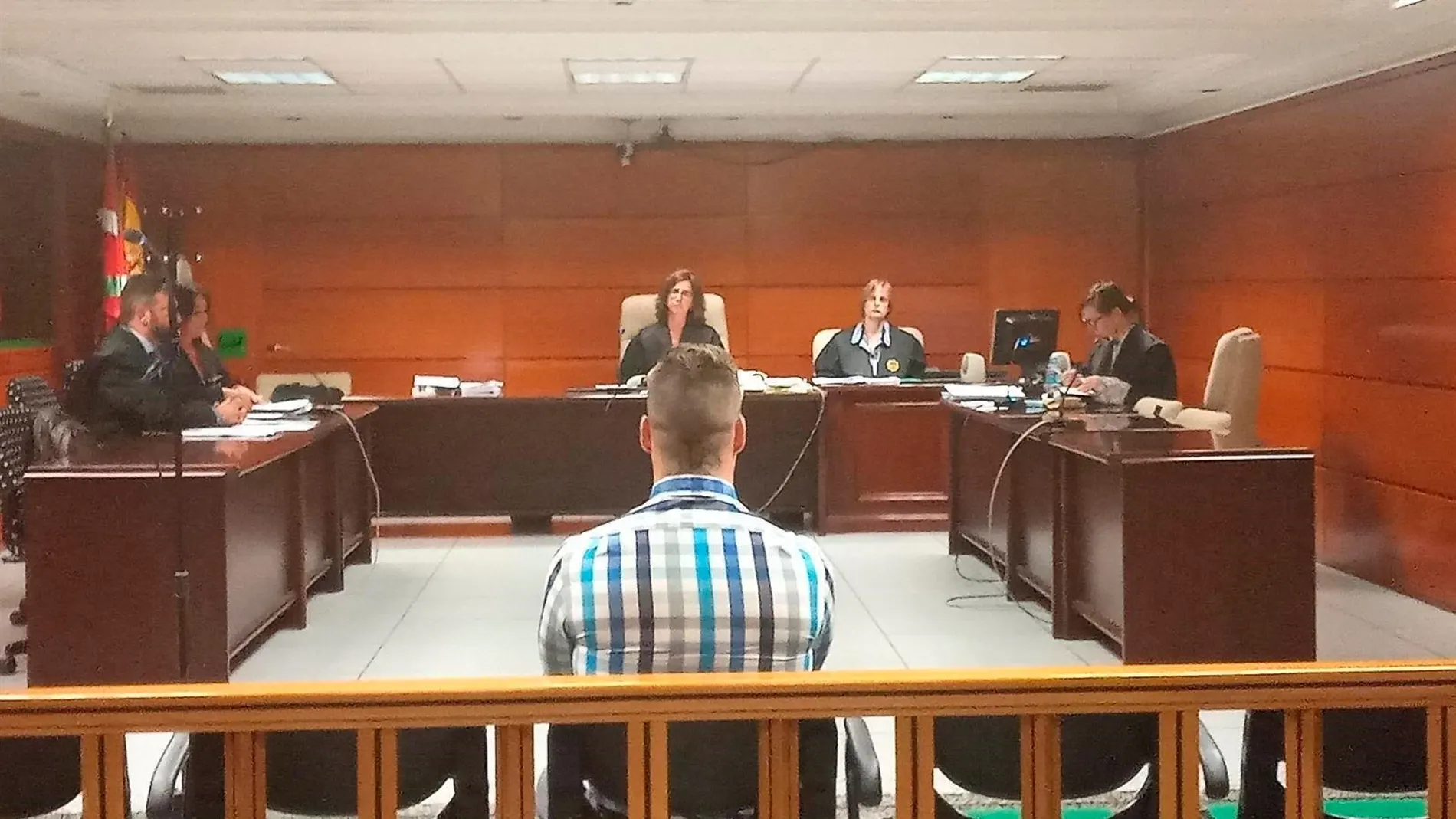 El segundo de los acusados Juzgado de lo Penal número 2 de Bilbao / Ep
