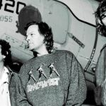 De izda. a dcha., Nick Mason, David Gilmour y Richard Wright