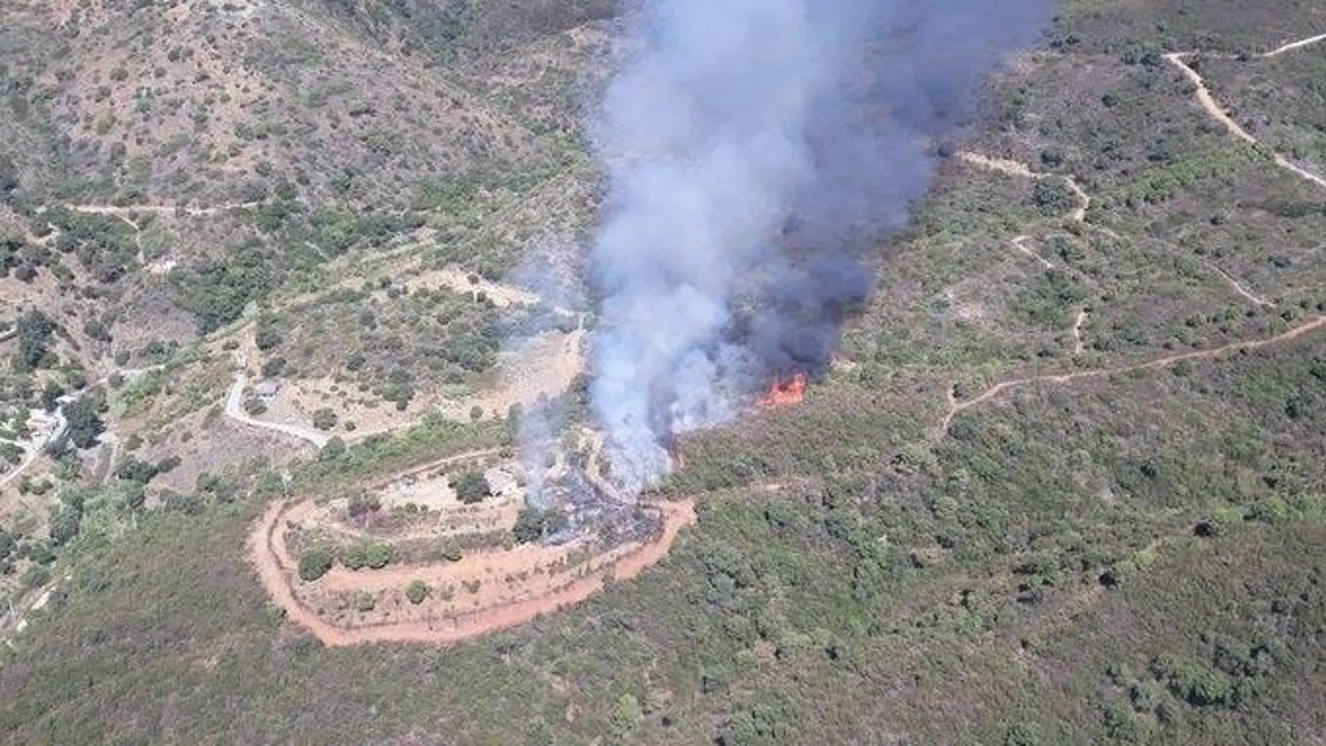 El incendio de Estepona calcinó 300 hectáreas/ Foto: EP