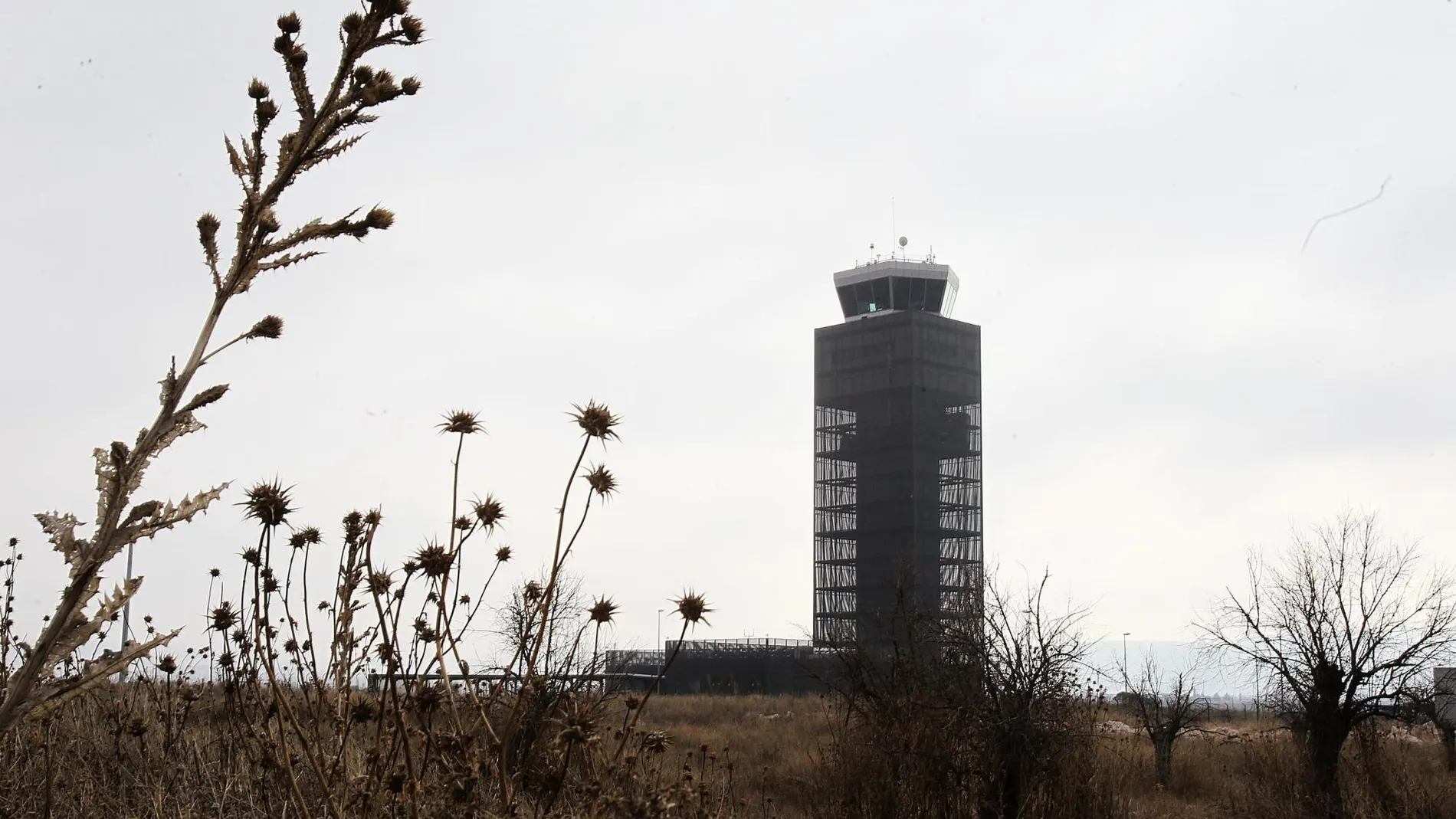 Torre de control del aeropuerto de Ciudad Real