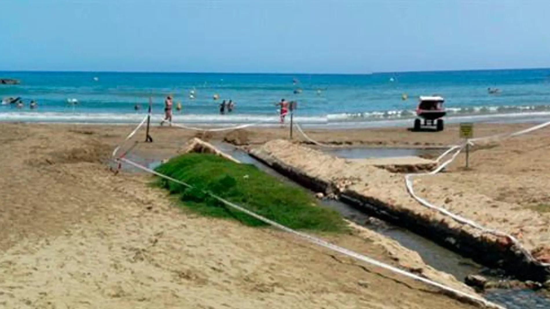 Playa de Las Fuentes de Alcossebre / Foto: GOOGLE STREET VIEW