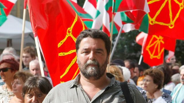 El dirigente de la ilegalizada Batasuna, Joseba Álvarez