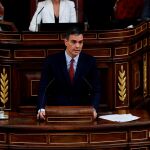 Pedro Sánchez ha ofrecido al resto de grupos durante su discurso de investidura un “pacto de Estado”