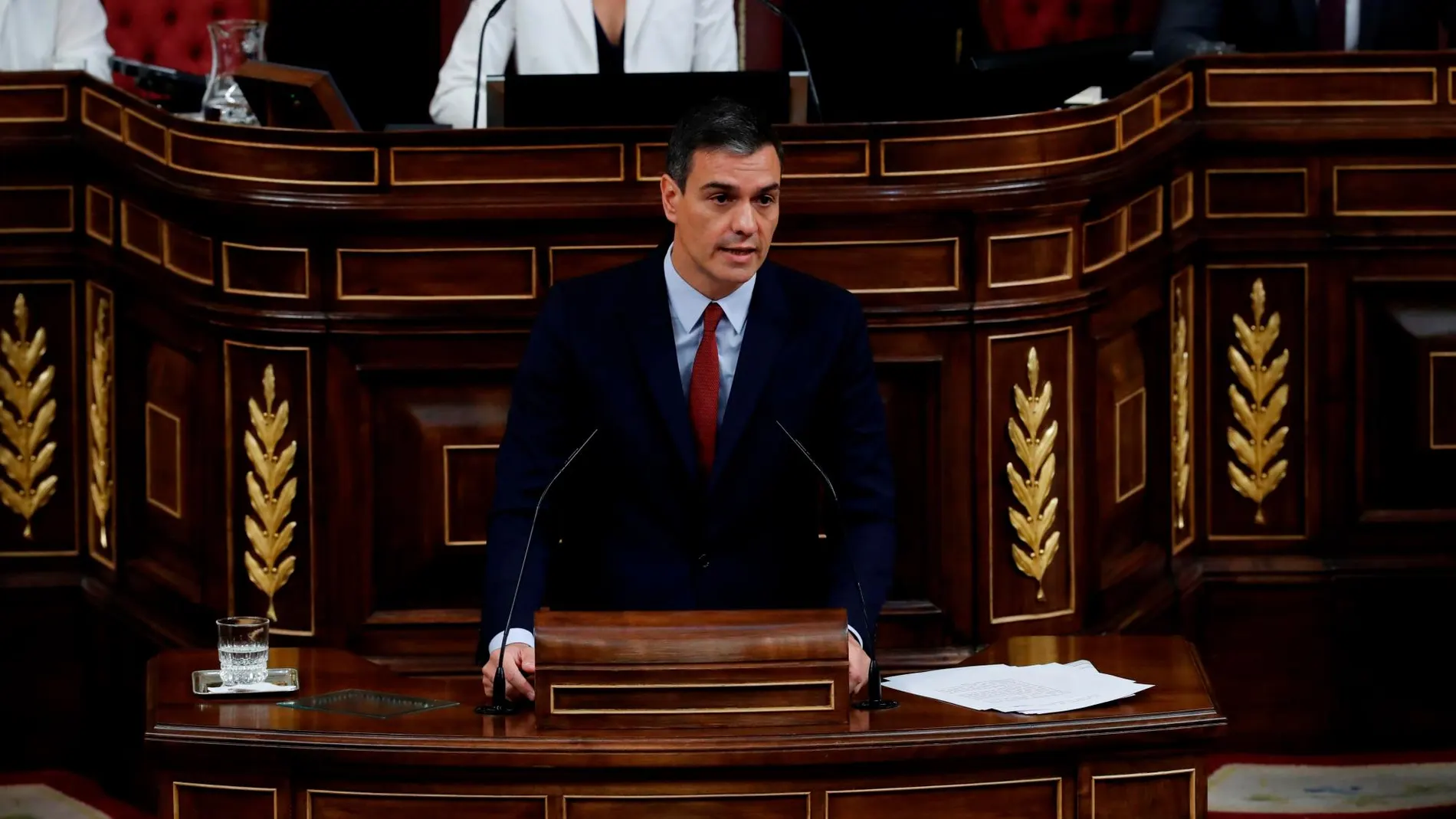 Pedro Sánchez ha ofrecido al resto de grupos durante su discurso de investidura un “pacto de Estado”