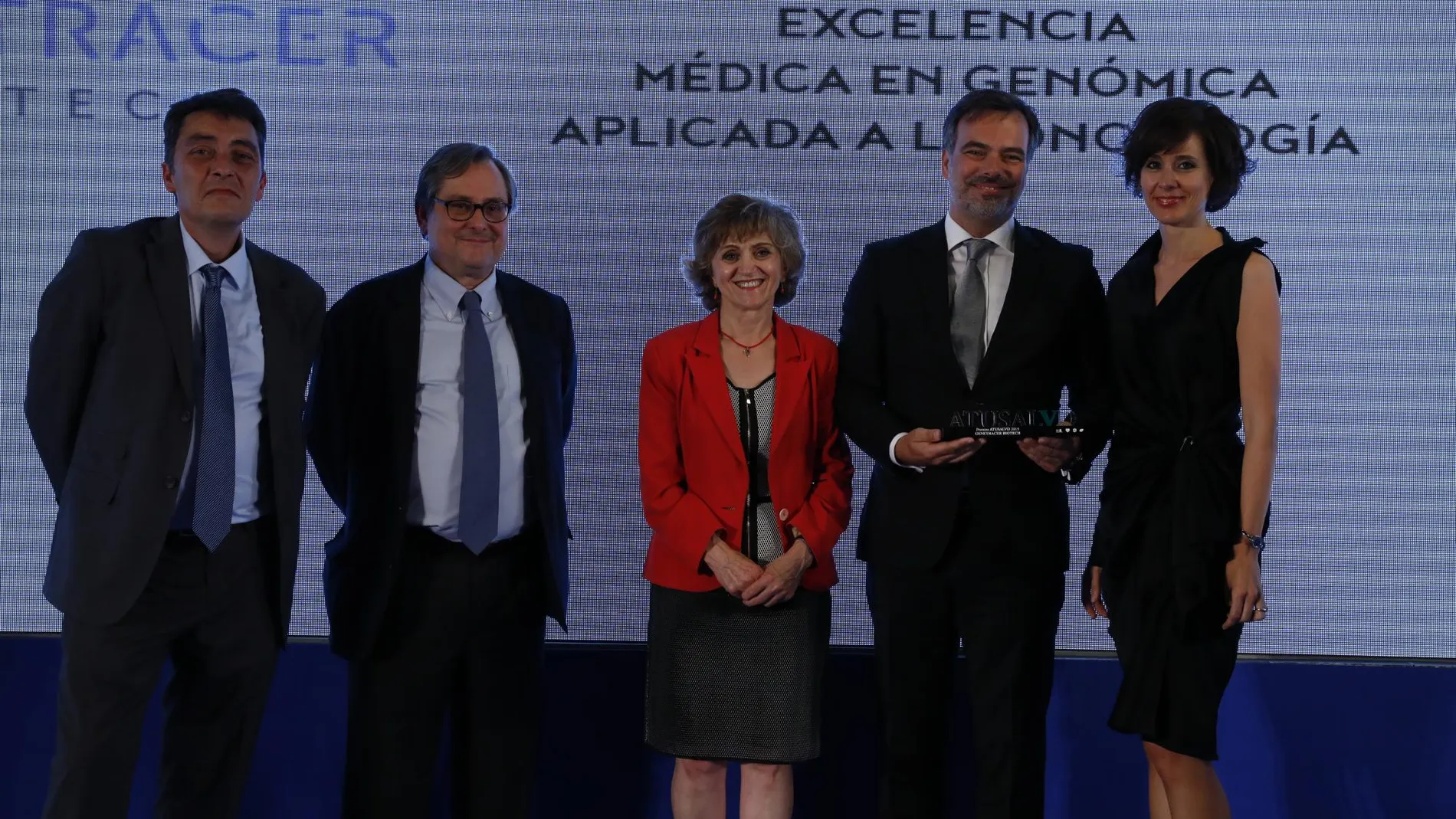 Sergio Alonso, Francisco Marhuenda, María Luisa Carcedo, Carlos Cortijo Bringas y Ana Palencia