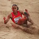 Ana Peleteiro, saltadora de triple salto