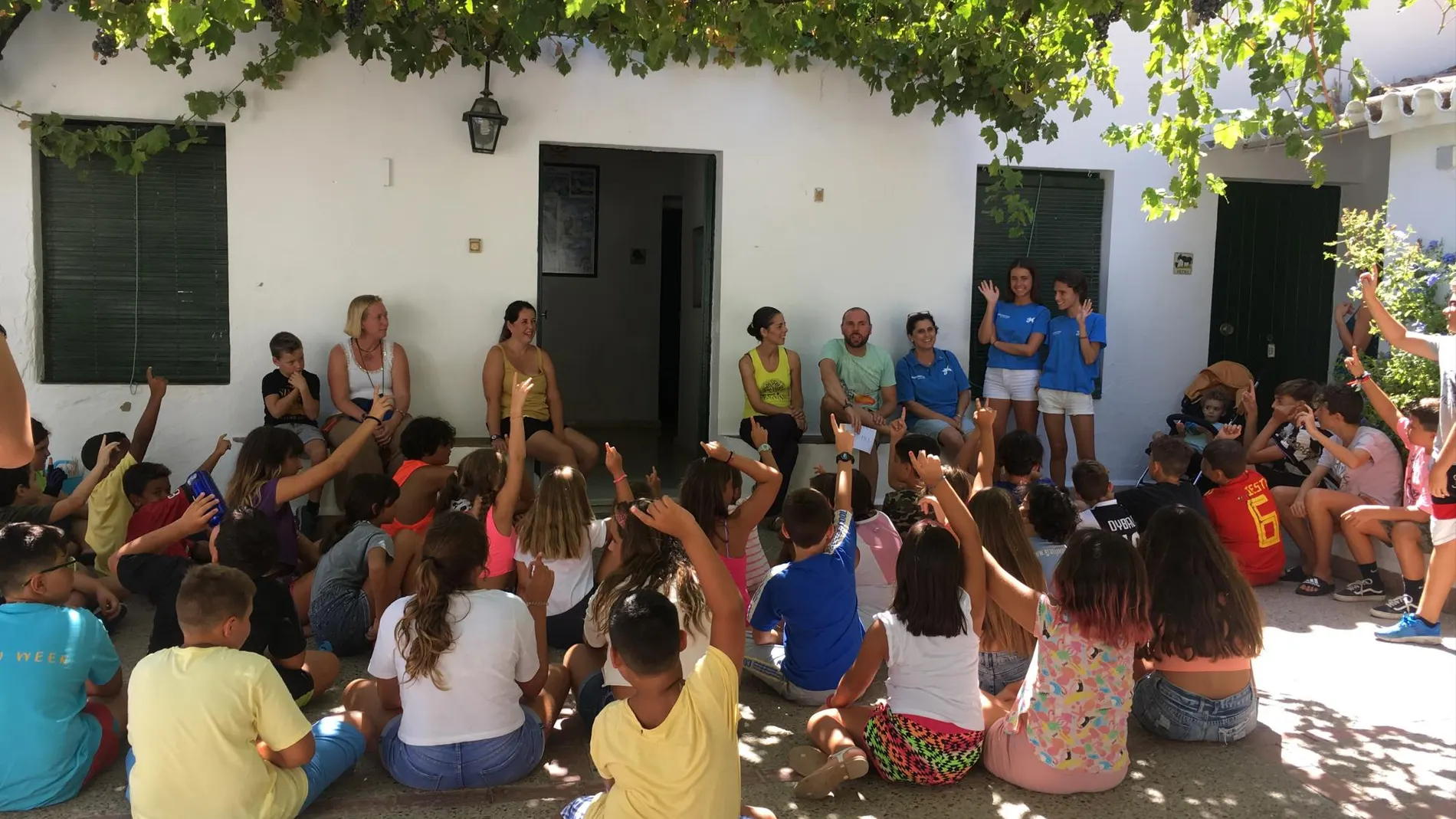 Campamento de verano organizado por "la Caixa"/ La Razón