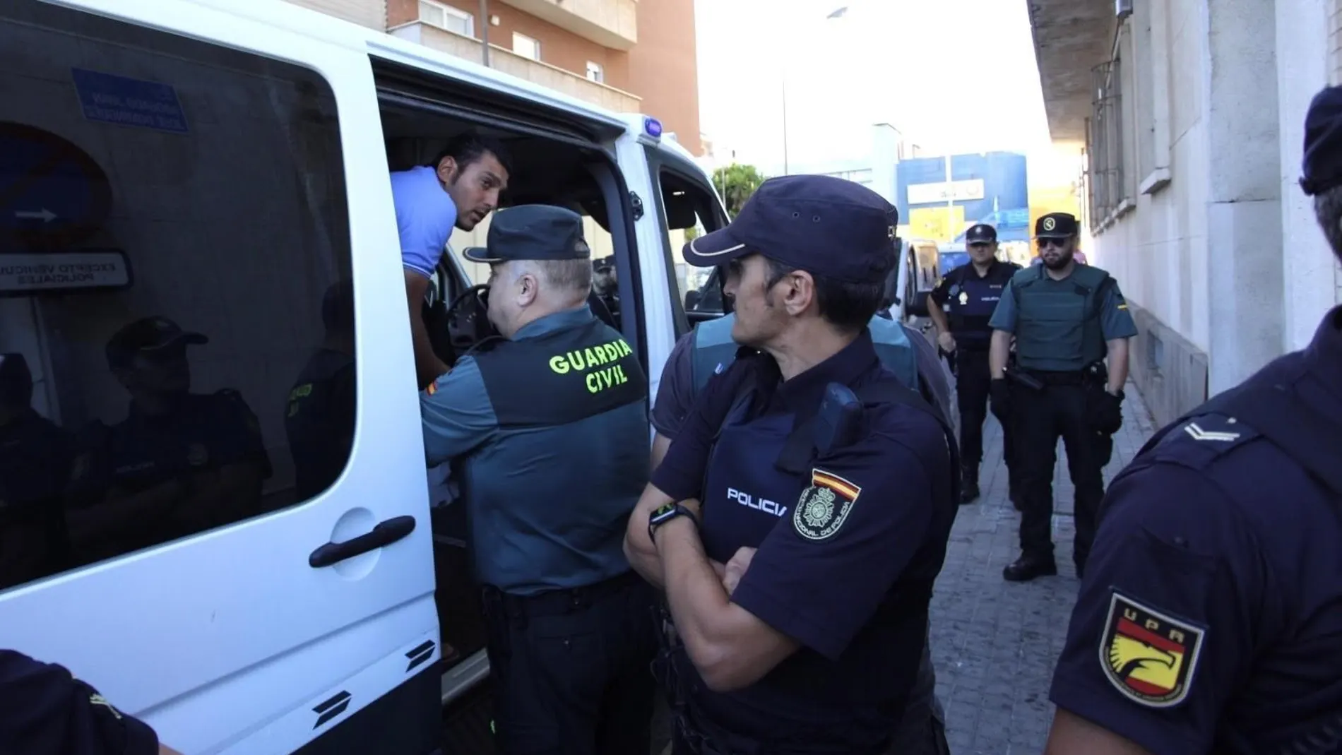 Los dos principales detenidos están ya en los juzgados /Foto: EP