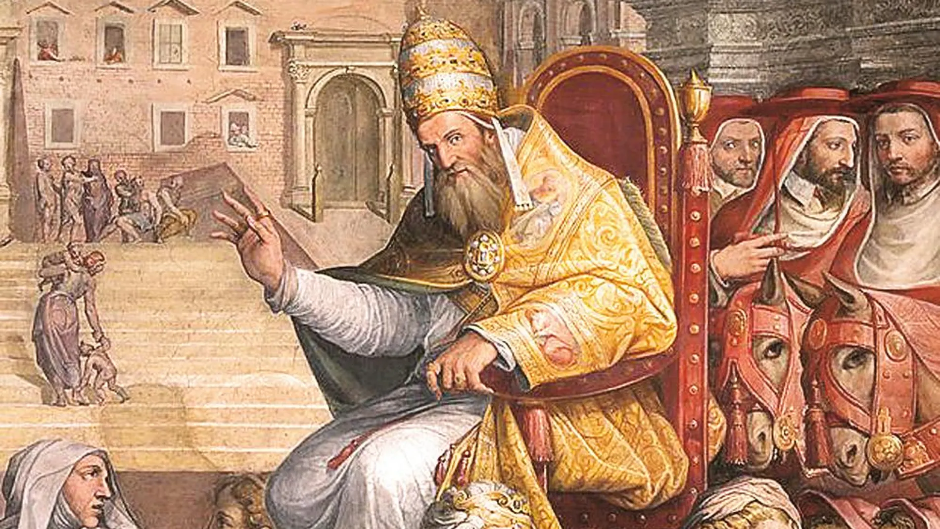 Gregorio XI fue el último de los Papas franceses que rigieron la Iglesia de modo consecutivo