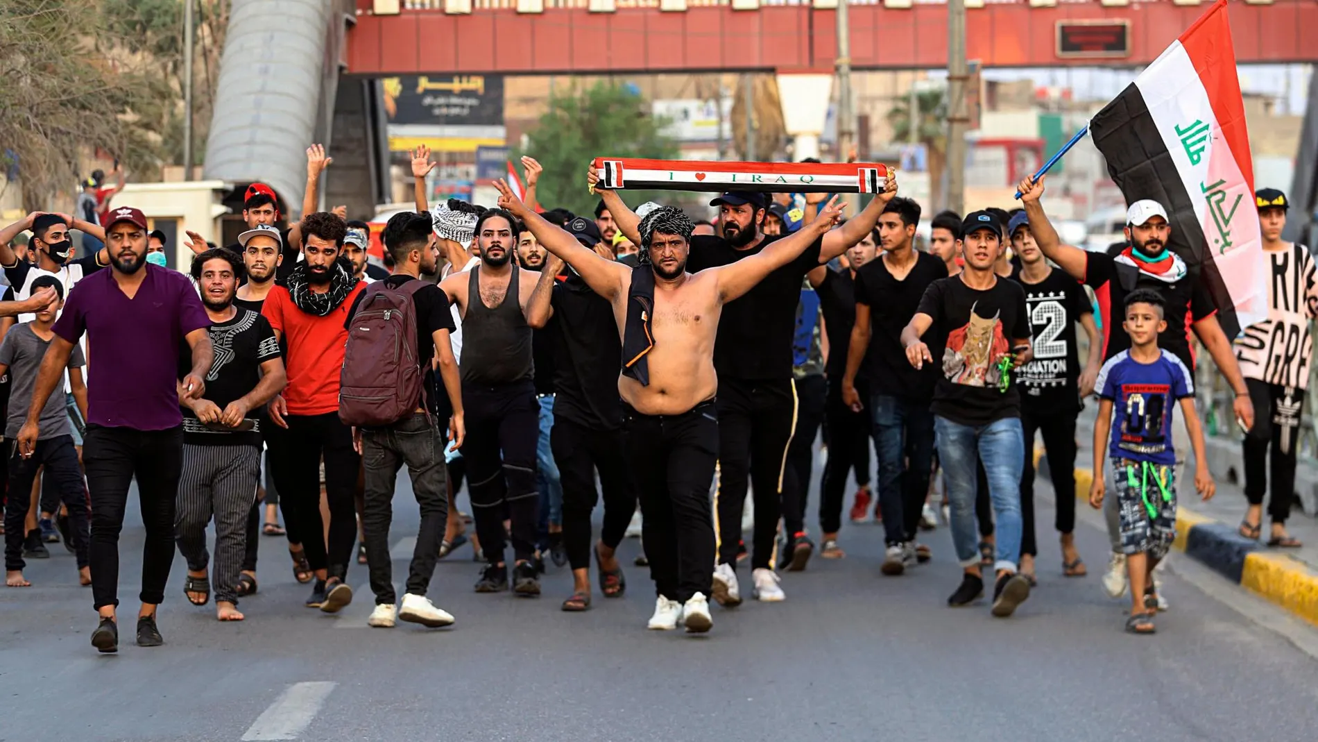 Manifestaciones contra el gobierno en Irak/AP