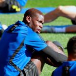 Pogba, entrenando con el Manchester