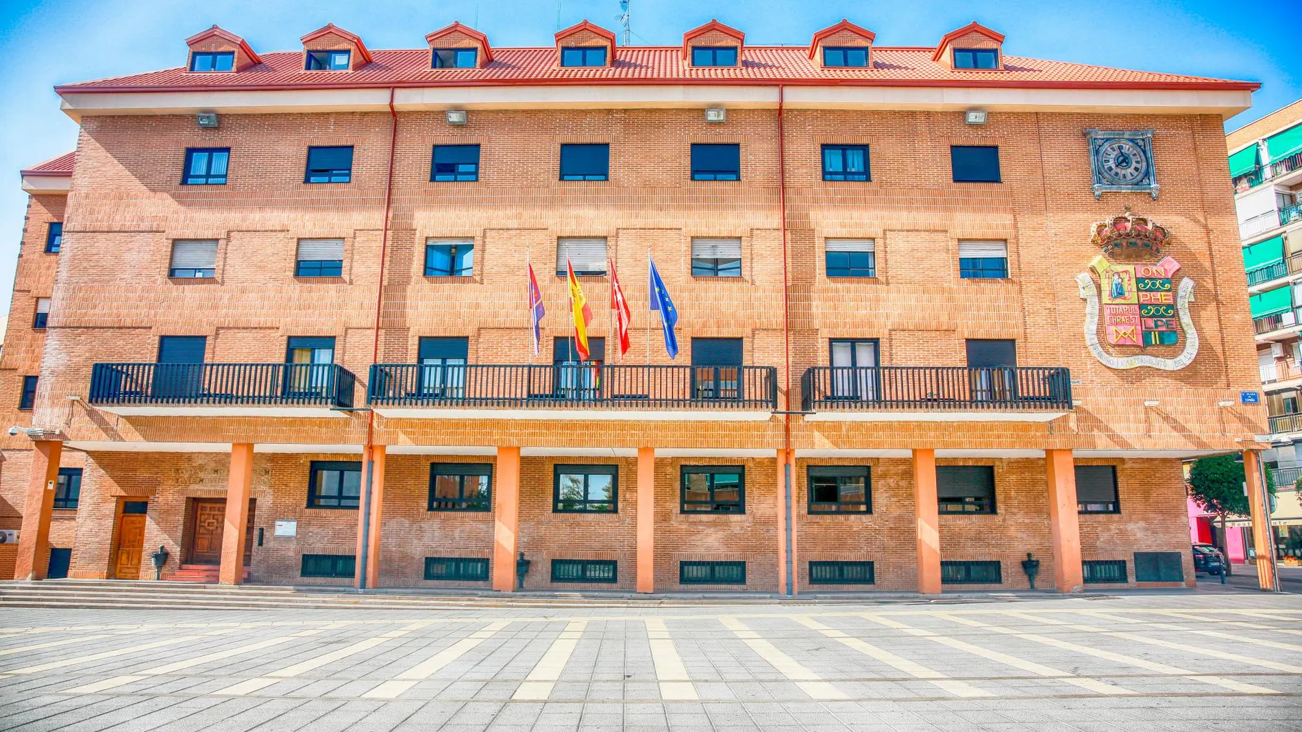 Imagen de la fachada del Ayuntamiento de Móstoles (Madrid) / Ep
