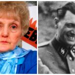 Eva Kor, en una imagen actual y Josef Mengele