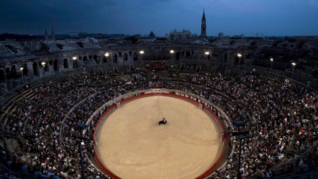 Imagen del Coliseo de Nimes