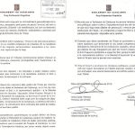 Los letrados han puesto su aviso en la palabra «reiterar» en referencia a la reprobación de la Monarquía o a defender la autodeterminación