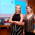 Las doctoras Pérez Gil y Vila en la apertura de la jornada / Foto: La Razón