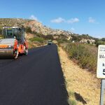 En la carretera MA-8300 las obras se centran en el saneamiento de la plataforma / La Razón