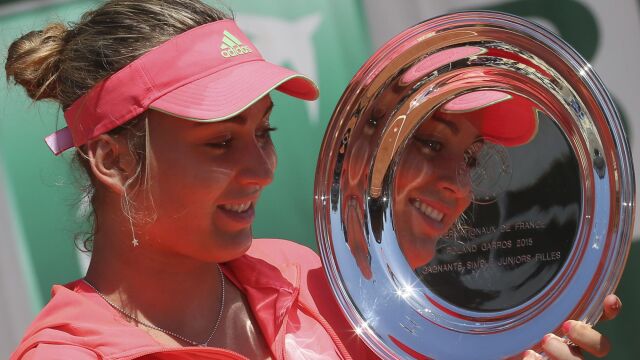 Paula Badosa ganó en 2015 Roland Garros junior