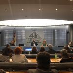 La comisión de Presidencia del Ayuntamiento en el momento de aprobar la propuesta