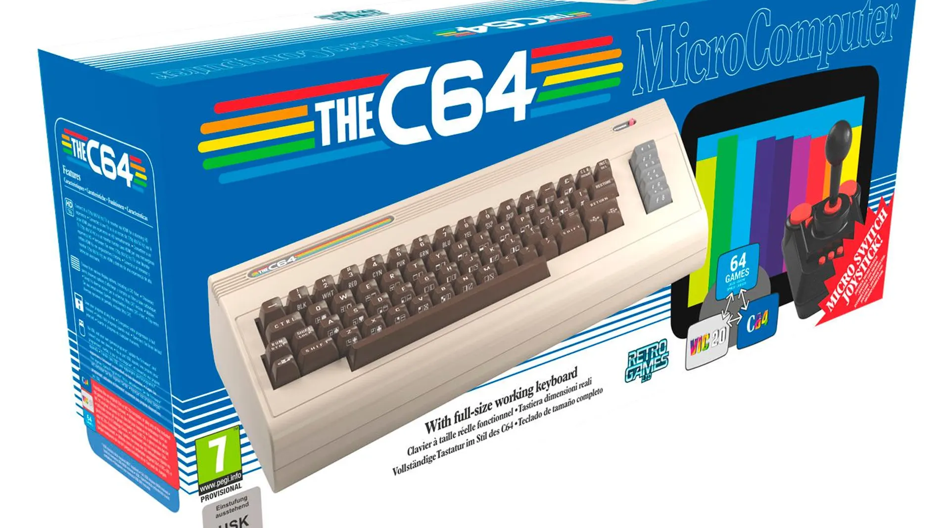 Imagen del THEC64, la revisión de Commodore 64