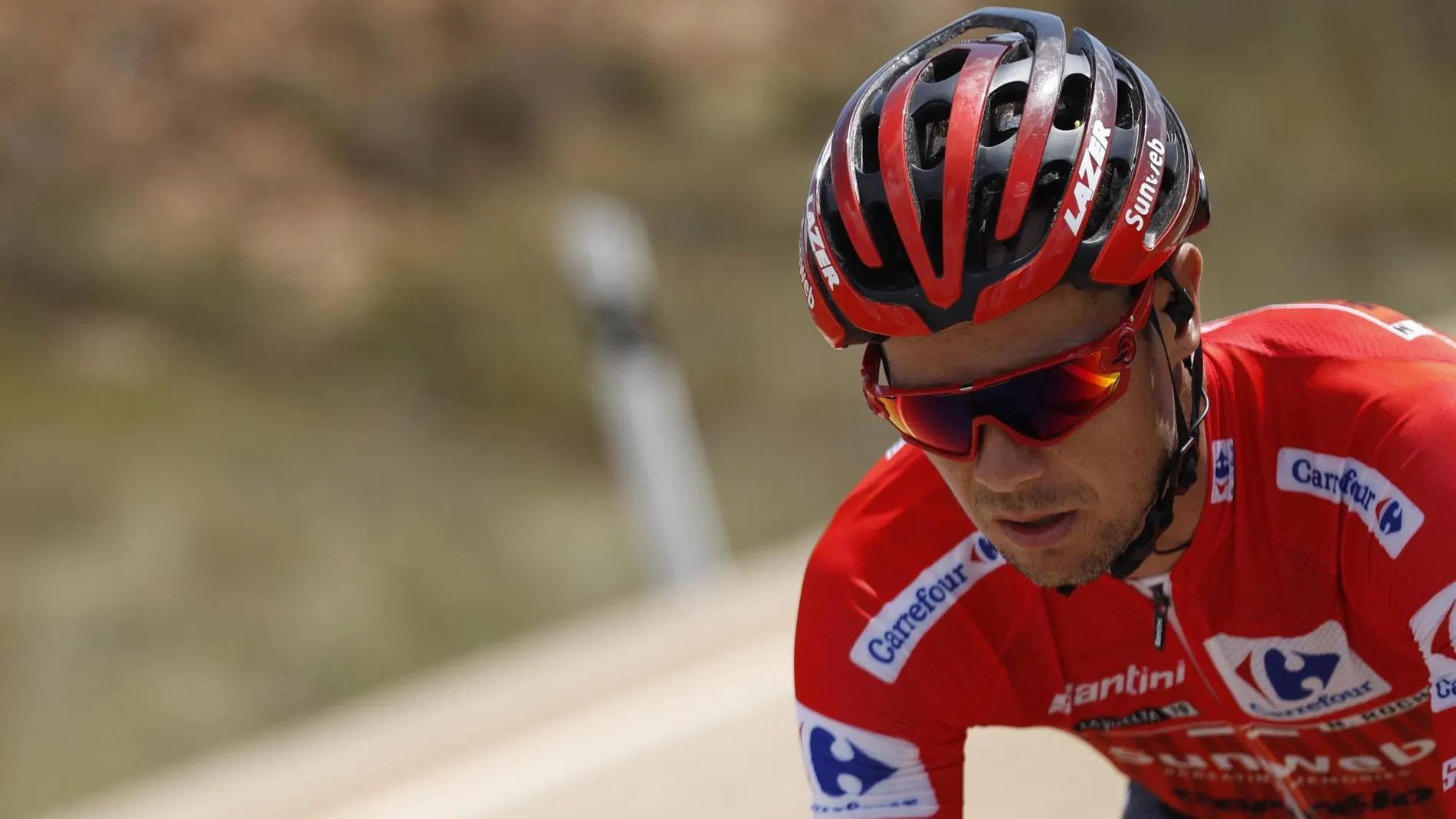 Nicolas Roche, líder de la Vuelta hasta el miércoles