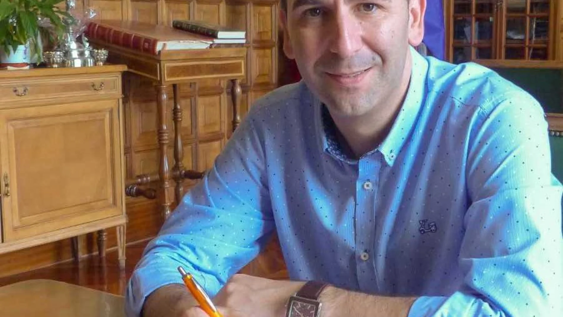 Mario Simón, alcalde de Palencia