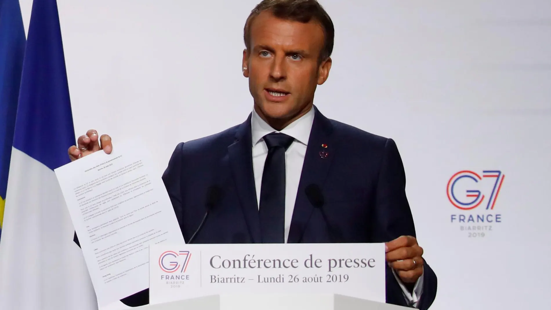 Emmanuel Macron/Reuters