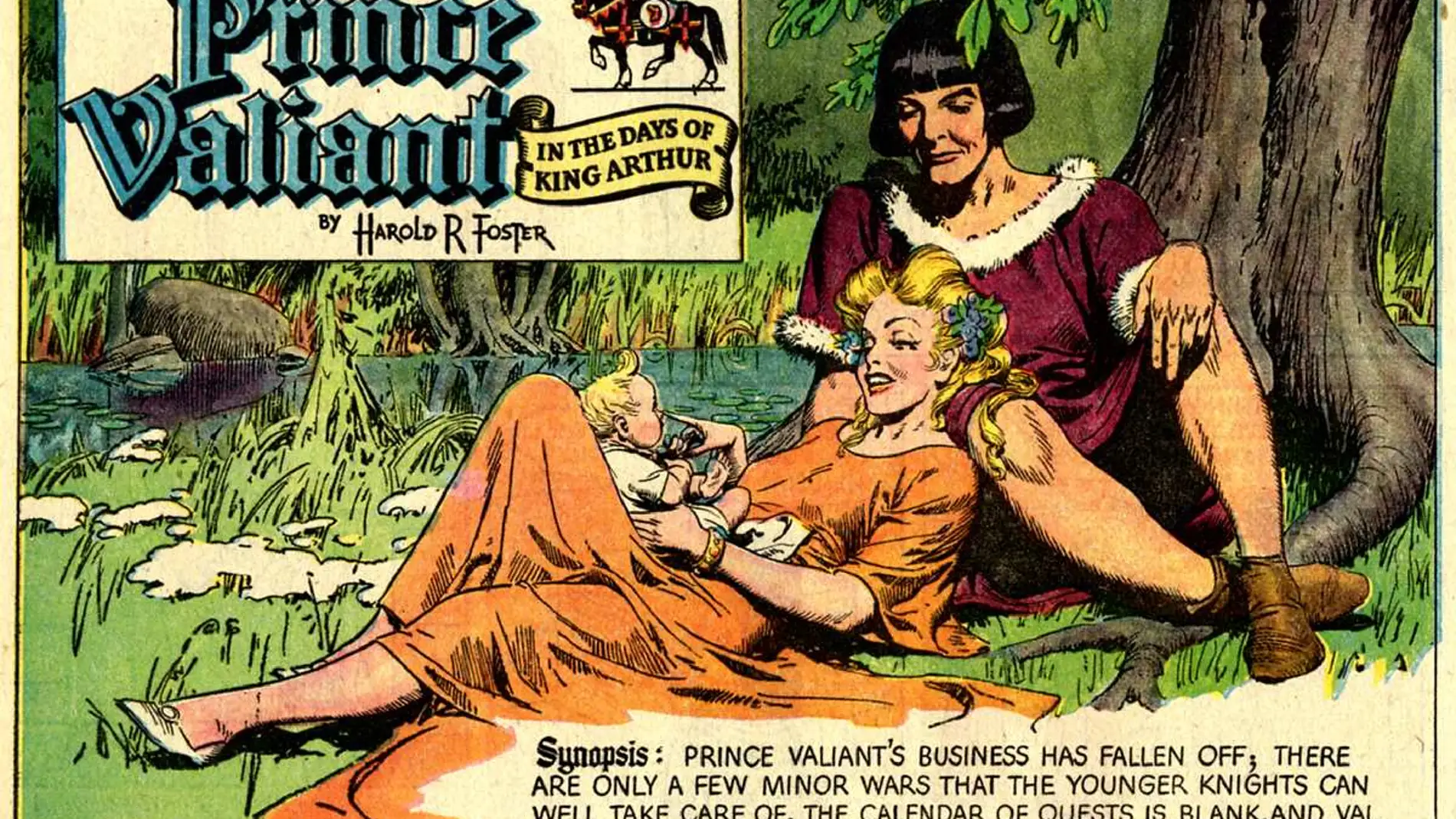 El príncipe valiente es un personaje creado por Harold Foster en 1937