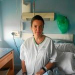 Concepción Román, a las 33 semanas de gestación, está ingresada en el hospital Virgen del Rocío por tener un embarazo de riesgo. Foto: La Razón
