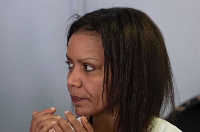 Ana Julia Quezada, asesina confesa del pequeño Gabriel, durante una de las sesiones del juicio