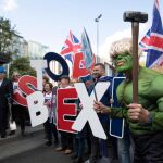Manifestación en Bruselas/Ap