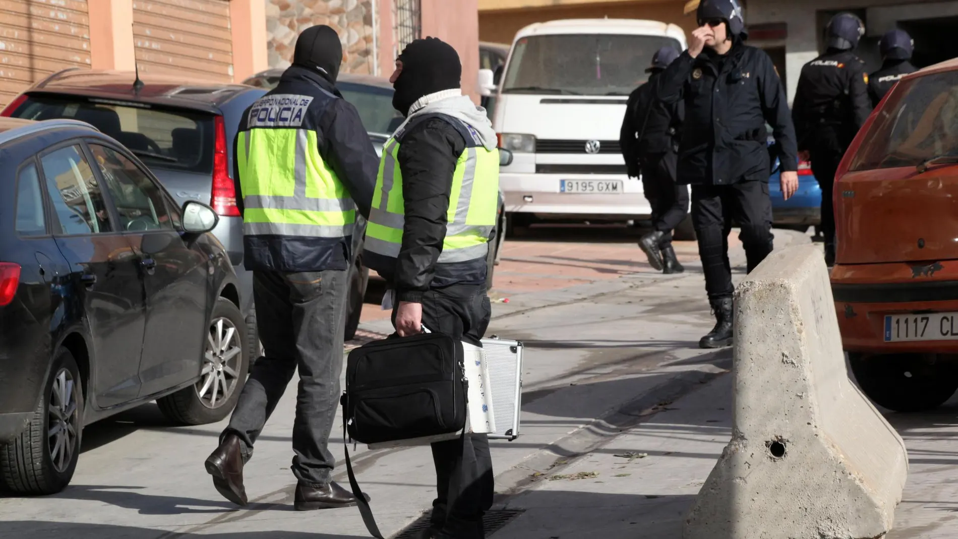 Imagen de archivo de una operación contra el yihadismo en Nador/Efe